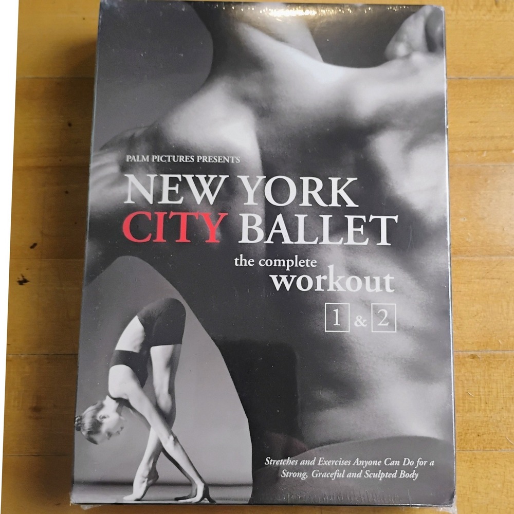 New York City Ballet The Complete Workout 1 & 2 DVD Set NEW